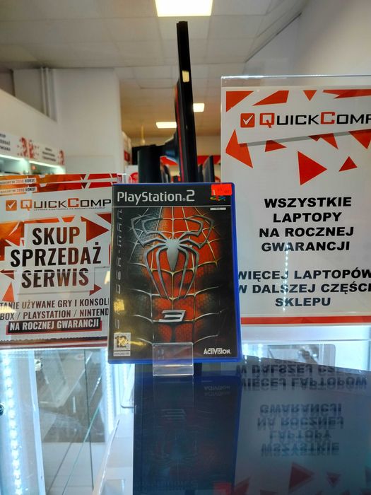 Gra PlayStation 2 PS2 Spider-man 3 Gwarancja 1 Rok QUICK-COMP
