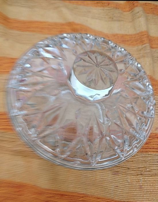 Taça de vidro vintage marca Cisper