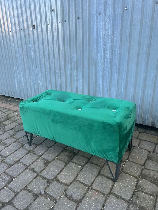 Pufa długa zielona