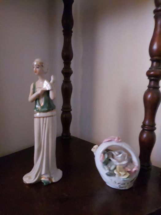 Decoração figuras porcelana