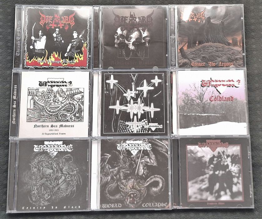Black/thrash metal Unpure i death/thrash Die Hard CD