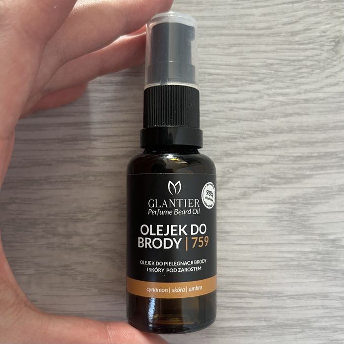 Olejek do brody GLANTIER / zapach ONE MILION