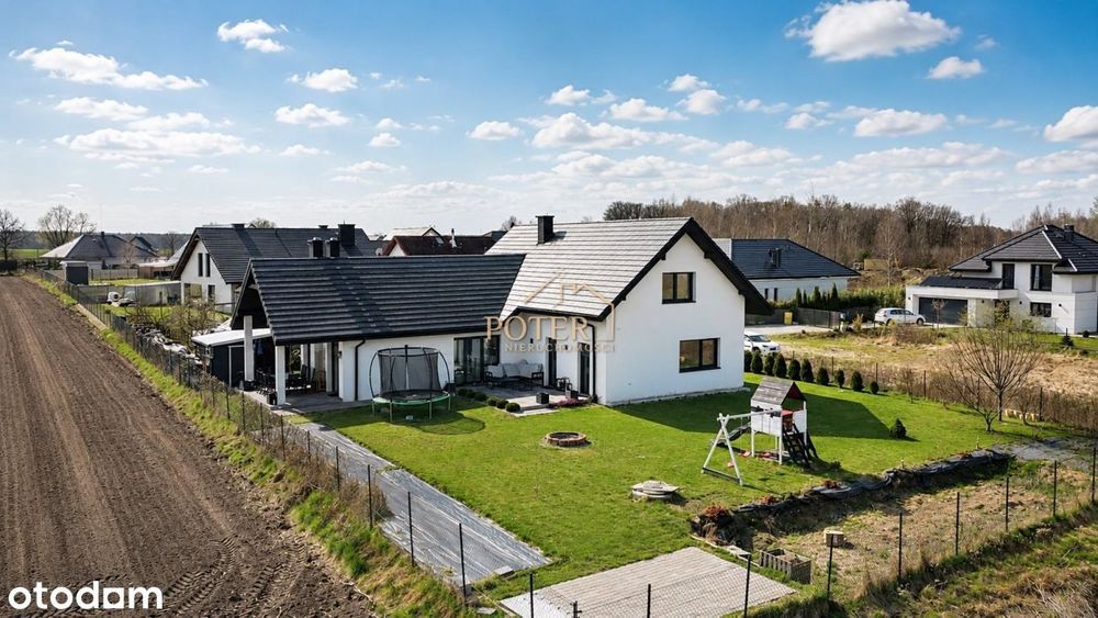 Przestronny i nowoczesny dom wolnostojący 6 pok. !
