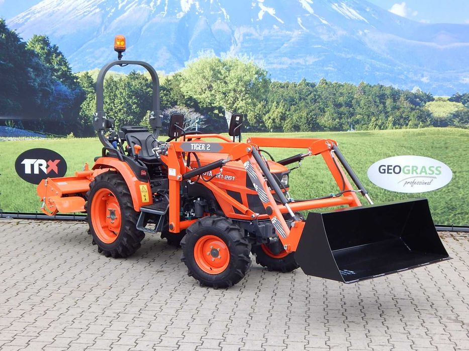 Ciągnik Kubota EK1-261 25KM 4x4 TUR ładowacz czołowy traktor RATY 0% PROMOCJA Solis Yanmar