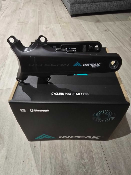 Ramiona korby Ultegra R8100 172,5 mm + pomiar mocy INPEAK eTwin Evolution