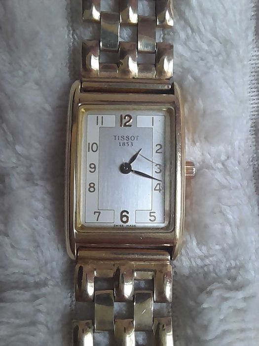 Złoty zegarek Tissot 1853