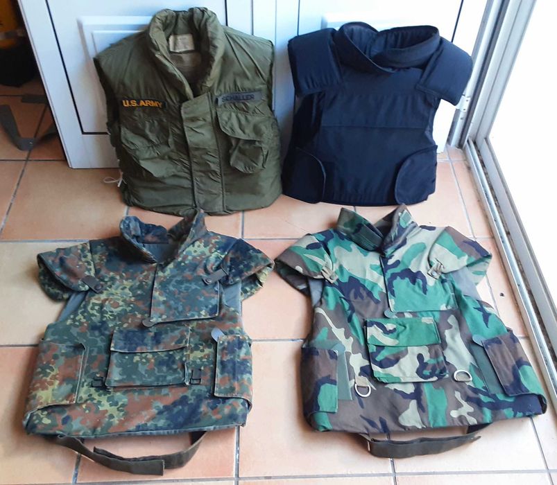 Coletes Tacticos Airsoft Militares Vintage Como Novos - Desde 100€