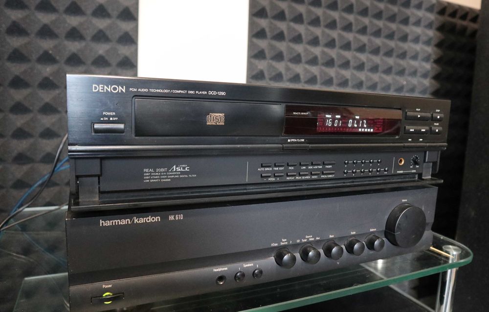 Cd проигрыватель DENON DCD 1290 Burr Brown ЦАП 2 x PCM61 пульт паспорт чеки