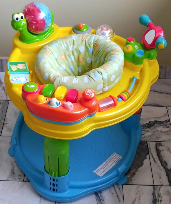 Baby multicentrum interaktywne-siedzonko zabaw stacjonarne- juz od 6m+
