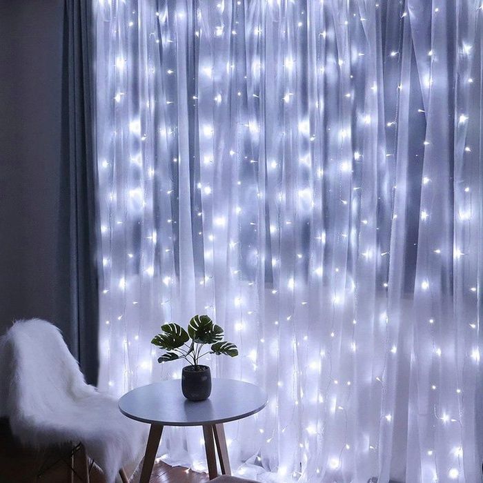 Kurtyna, sople led 3x3m 300led na firankę Nowe.