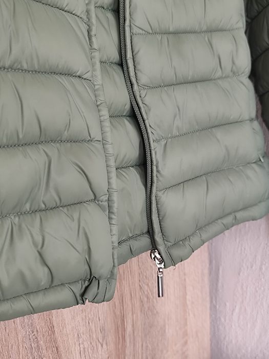 Kurtka jesień lekka pikowana L XL 40 42  casual jacket green