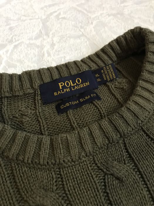 Polo Ralph Lauren Светр з бавовни для чоловіків р.Xl(L)