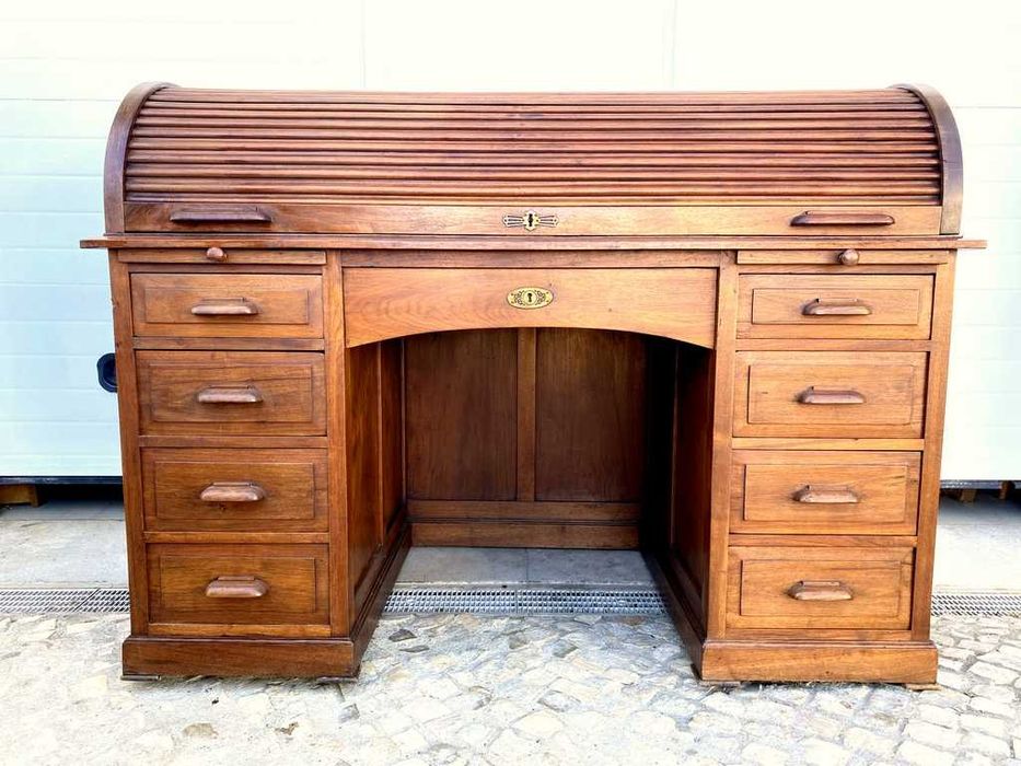 Secretária esteira olaio vintage 150comp x 79,5prof x 112alt