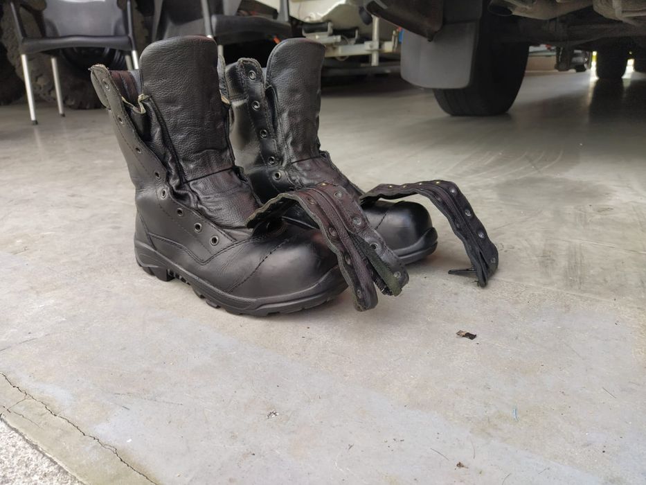 Botas de combate a incêndios