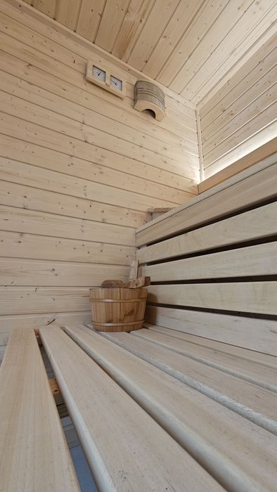 Sauna ogrodowa zewnętrzna, wewnętrzna drewniana NAJLEPSZE SAUNY na zamówienie na wymiar