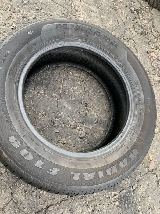 Шини 225/60 R16 Minerva 2022 рік,6,8 мм