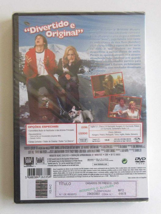 Casados De Fresco (DVD Novo / Selado)