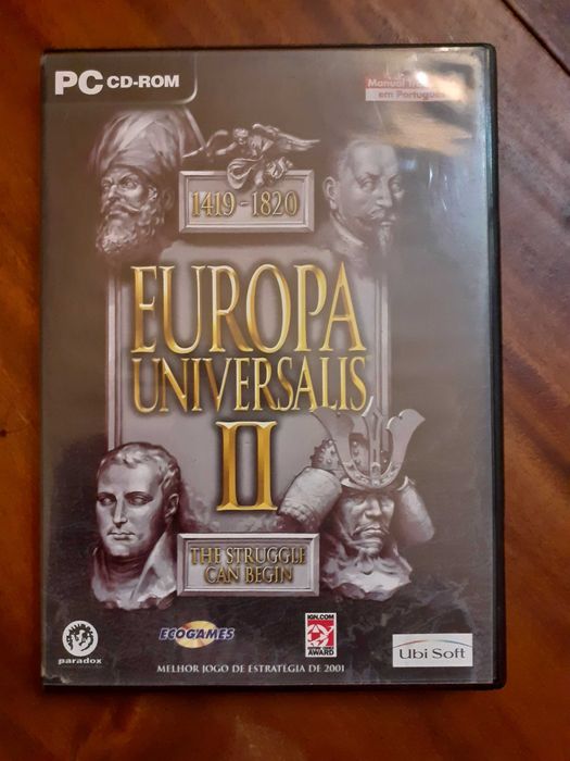 PC CD-ROM - Europa Universalis II Game (1419/1820) (ORIGINAL)64729612122115120