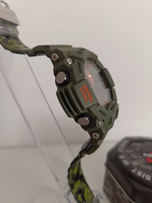Zegarek Casio G-Shock GW-9400CMJ-3ER Rangeman: Man in Camouflage Reda ...