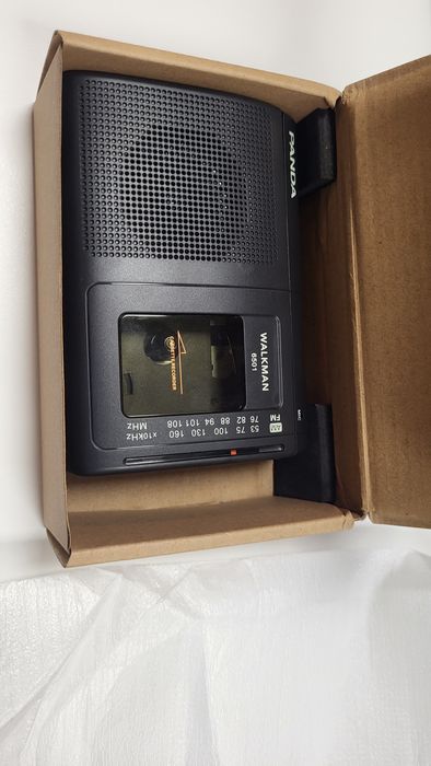 Walkman RÁDIO Gravador Com  Coluna Integrada Novo