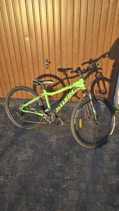 Rower Storm Racer Zielony