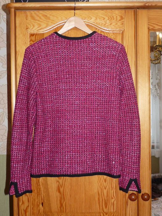 GERRY WEBER stylowy ciepły sweter żakiet 42/XL