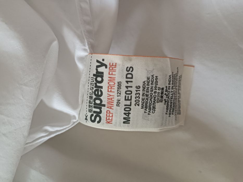Koszula biała premium Superdry