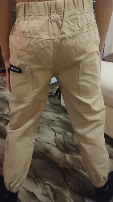 Бежеві штани для хлопчика