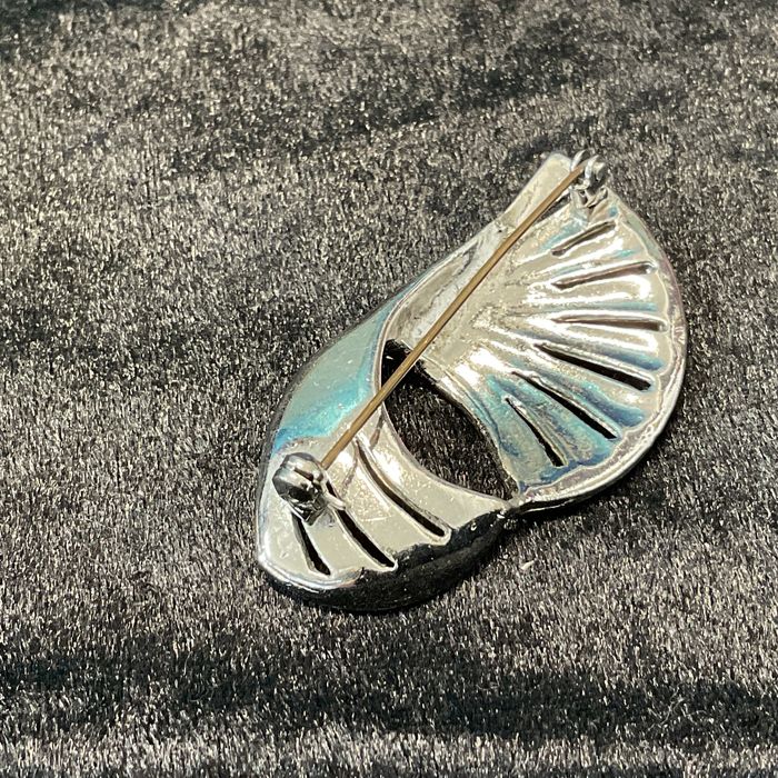 Broche peça vintage 6 cm