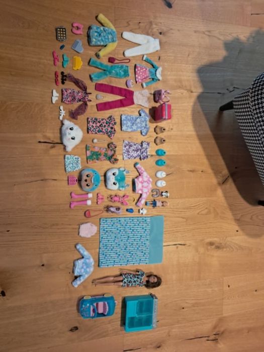 Barbie zestaw z kamperem i akcesoriami