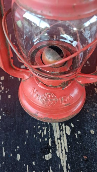 Lampa naftowa Jupiter do renowacji