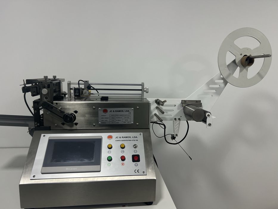 Máquina corte de fitas (quente/frio)