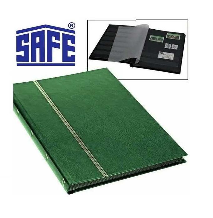 Album na znaczki - klaser SAFE 16 stron (8 kartok) zbliżony do A5