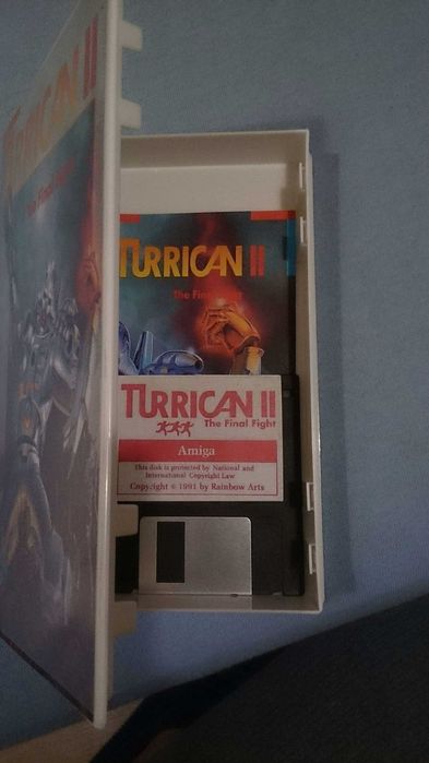 Turrican 2 - Gry Dyskietki Dla Amiga 500 / 600 / Pudełko arcade stick