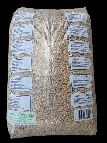 Pellet Olczyk 6mm 1050kg Certyfikat DINplus ENplus A1