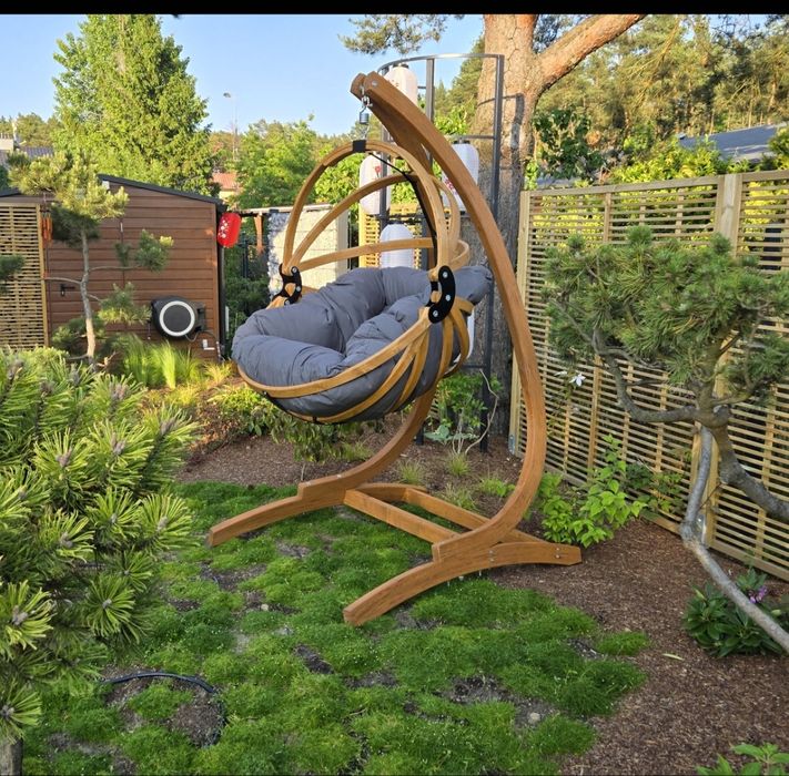 Kosz fotel wiszący do ogrodu