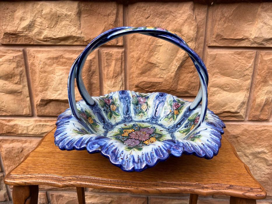 Patera Na Owoce Portugalia Ceramika Alcobaca B365