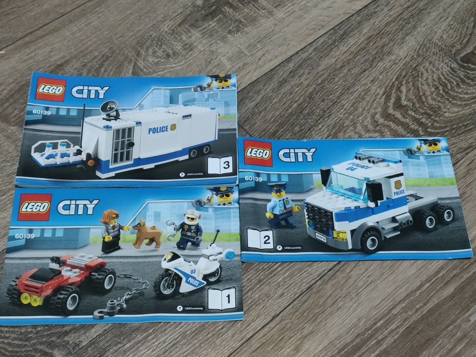 LEGO city "Mobilne centrum dowodzenia"