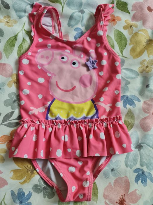 Stroj kąpielowy dla dziewczynki peppa pig