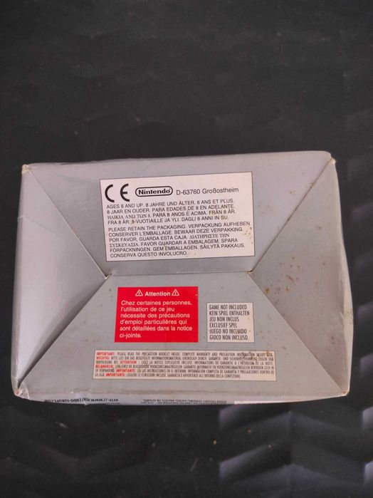 Caixa original Game Boy Advance SP