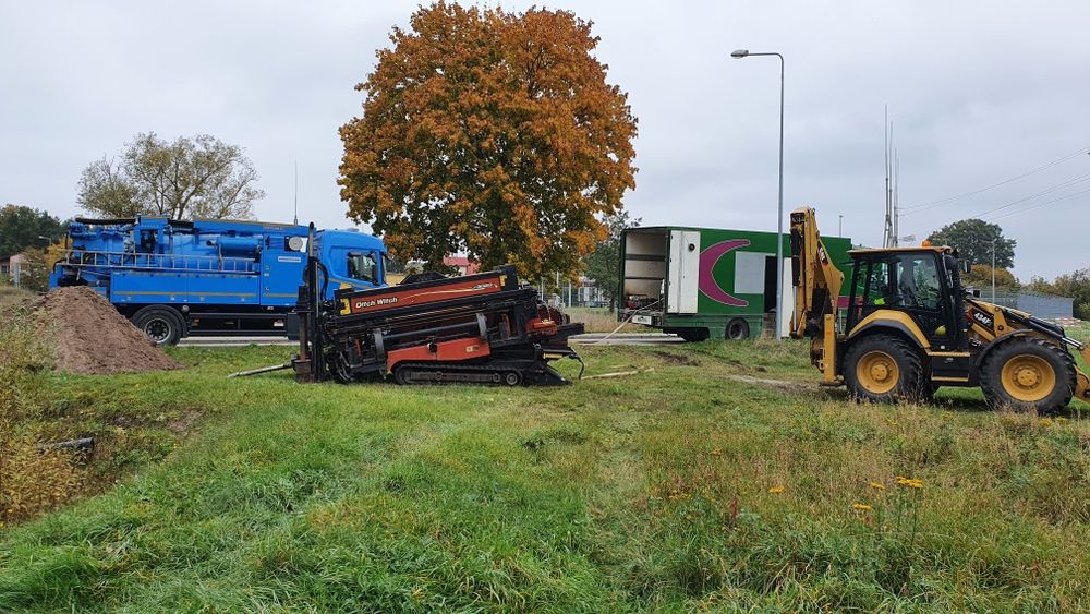 Przewierty sterowane HDD, przyłącza wod-kan. Budowa instalacji i sieci przesyłowych