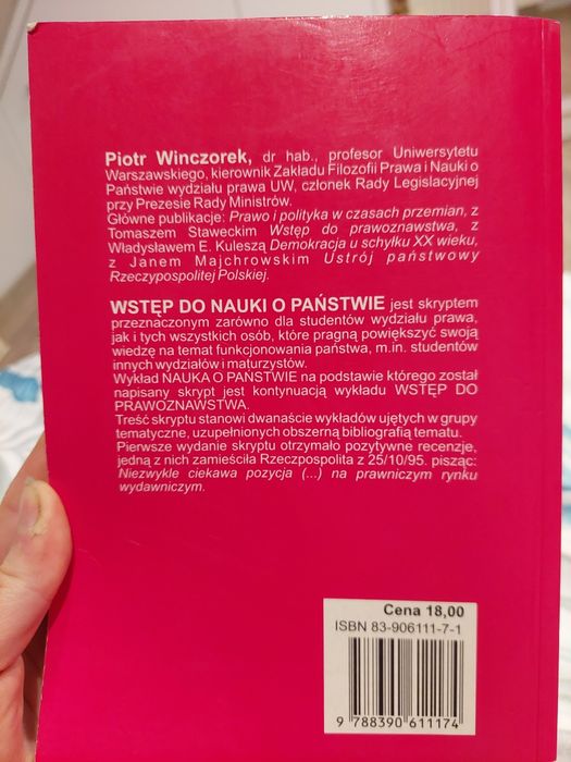 Wstęp do nauki o państwie.