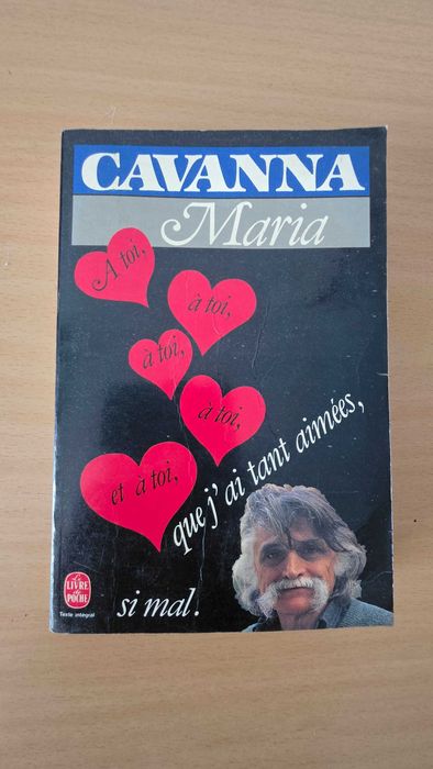 Livro "Maria a toi, que J'ai Tant Aimées" de Cavanna