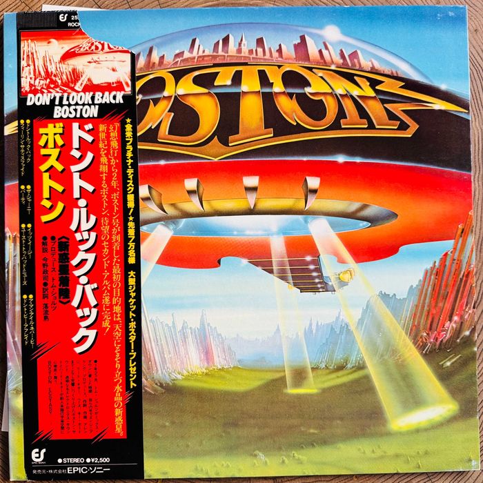 Boston	Don't Look Back	EX+/NM-	Japan Obi LP	1978	Epic