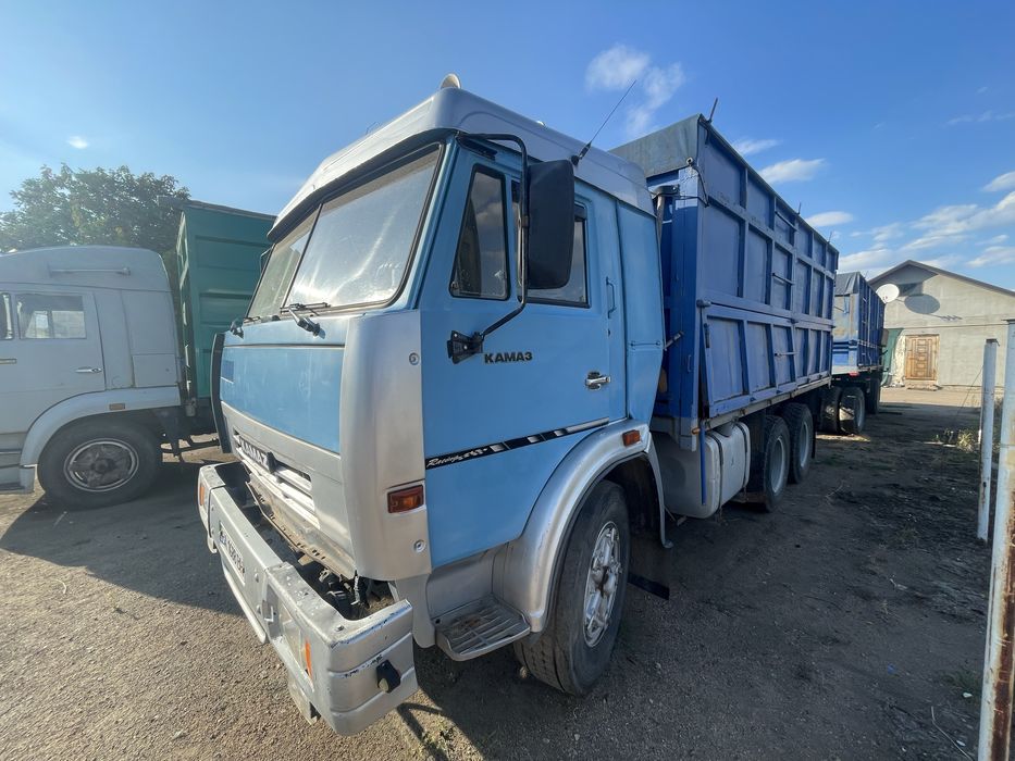 Камаз 5320 борт, з під зерна, з причепом