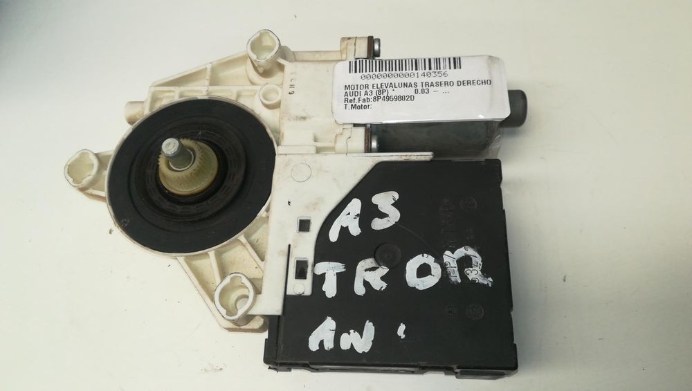 Motor Elevador Traseiro Direito Audi A3 8P1