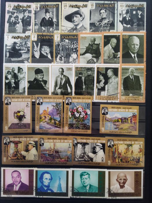 Продам марки личности. Кеннеди. Черчилль. Елизавета. Диана.