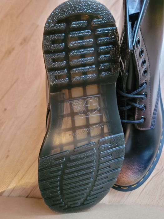 Dr. Martens glany Black Multi 1460 Rainbow Rub Off 39 EU