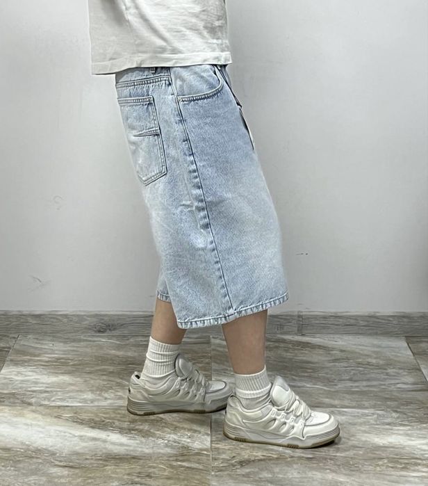 Нові широкі шорти BAGGY rap shorts широкие шорты джинси Jaded London t