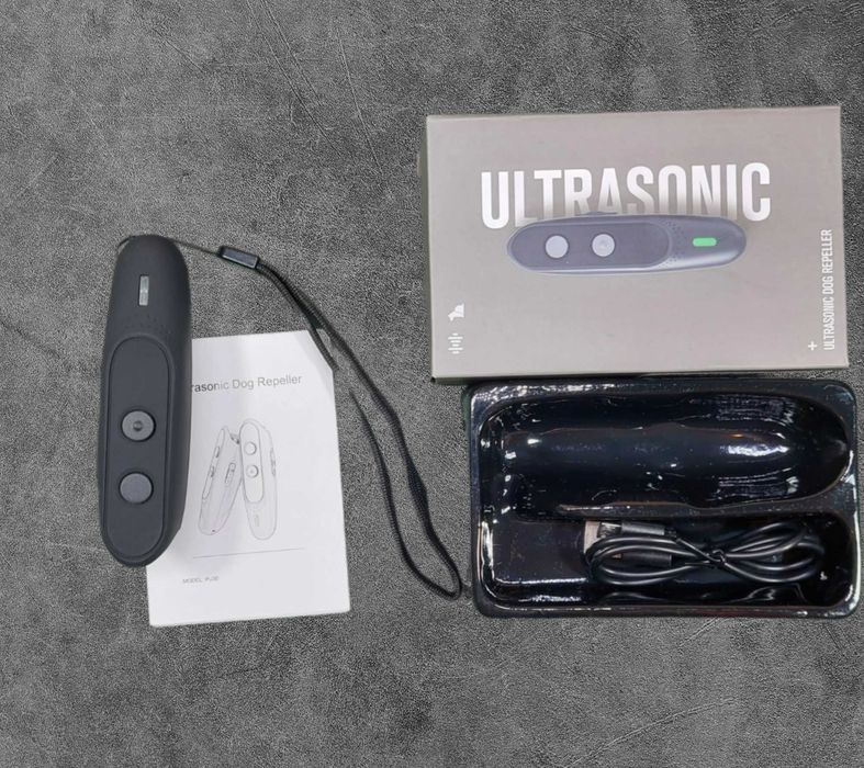 Крутой ультразвуковой отпугиватель собак Ultrasonic PU30MAX Відлякувач собак, антилай (оригінал)